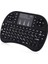 Akıllı Tahta ve Akıllı Tv Için Fare Özellikli Kablosuz Mini Klavye Siyah 1