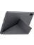 Pad X8A 11INÇ ile Uyumlu Kılıf Kalem Bölmeli Trifolding Case Siyah 4
