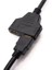 Splitter Adaptör Kablosu, Erkek-Hdmi Dişi x 2 Adaptör 30 cm Kablo Çoklayıcı Splitter, Aynı Anda Iki Aynı Tv'yi Destekler 1080P 4