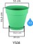 YS08 Yalı Saksı Drenaj Aparatlı Tabaklı Dekoratif Saksı 55CM, 76 Litre Mocha 2