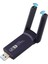Wifi Adaptörü Dual Band Çift Antenli AC1300 Mbps Wifi Alıcı Ağ Kartı Sinyal Güçlendirici 1
