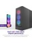 H7 Flow Rgb | Rgb Fanlı Orta Kule Atx Hava Akışı Muhafazası | Doğrudan Gpu Soğutma Için Zeminde Fan Destekler | 360 mm Rgb Tek Çerçeveli Fan | Kablo Yönetimi | Siyah 3
