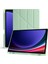 Galaxy Tab S9 Plus X810 / S9 Fe Plus X610 12.4 Inç Uyumlu Akıllı Tablet Kılıfı – Katlanabilir Kapaklı, Kalemlikli, Stand Fonksiyonlu, Smart Cover Otomatik Uyandırma (Açık Yeşil) 1
