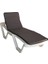 Şezlong Minderi Kamp Yatağı Antrasit 170X52X3,5 cm 4