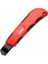 Çift Malzemeli Metal Maket Bıçağı 18 mm Pro (Kırmızı) 2