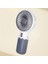 Elle Tutulabilir, Şarjlı Masa ve El Fanı Vantilatör, Telefon Standlı Mini Fan, 16 * 8 Cm, Hafif Tasarım, Düşük Gürültü Seviyesi 1
