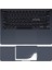 Macbook Air M4-M3-M2 15 Inç Sticker Film Koruyucu Touchpad Trackpad (15.3” Air) A2941 A3114 A3241 ile Uyumlu Gece Mavisi 1