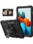 Galaxy Tab S9 Fe PLUS/S10 Plus/s9 Plus ile Uyumlu Kılıf Defender Askılı Pars Case Fuji X610-16-810-18 X820 Siyah 1