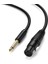 6.5mm Jack To Xlr Dişi Mikrofon Ses Bağlantı Kablosu 5 Metre 1