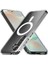 Samsung Galaxy S24 Fe Için Şeffaf Kılıf Magsafe Aksesuarları ile Uyumlu Arkası Sert Pc Köşeleri Tpu Darbe Emici Silikon Sararmaya Dayanıklı Kalın Koruyucu Güçlü Manyetikli Hybrid Kılıf 1