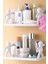 3 Lü Banyo Mutfak Organizer Şampuan Kozmetik Baharat Kavanoz Düzenleyici Yapışkanlı Raf Çöp Adam 3