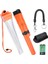 Pinpointer Metal Dedektörü, Hazine Avcılık Aracı Buzzer Titreşimli Taşınabilir Pim Işaretçi LED Göstergeleri ve Kemer Kılıfı ile (Turuncu) 1
