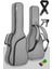 CS-39PAK Klasik Gitar Çantası Gigbag Soft Case Kılıf Su Geçirmez (Askı Capo Pena) 1
