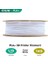 Pla+ Filament 1.75MM, 3D Yazıcı Filament Pla Plus, Boyutsal Doğruluk +/- 0.03MM, 1kg Makara (2.2 Lbs) 3D Yazıcılar Için 3D Baskı Filamenti, Soğuk Beyaz 2