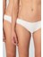 Kadın Likralı Ribana Dantelli Bikini Külot 2'li Paket 928/EKRU 1