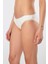Kadın Likralı Ribana Dantelli Bikini Külot 2'li Paket 928/EKRU 3
