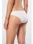 Kadın Likralı Ribana Dantelli Bikini Külot 2'li Paket 928/EKRU 4