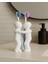 Çiftler Için 3D Hediyelik Diş Fırçalığı Minimalist Banyo Aksesuarı Geri Dönüştürülmüş Pla 13 x 9 cm 1