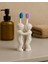 Çiftler Için 3D Hediyelik Diş Fırçalığı Minimalist Banyo Aksesuarı Geri Dönüştürülmüş Pla 13 x 9 cm 2