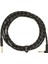 Deluxe Series Instrument Cable Black Tweed Açılı - 3 Metre Enstrüman Kablosu 1