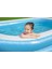 Aile Tipi ve Çocuklar Için Uygun Şişirilebilir Dikdörtgen Yüzme Havuzu, Mavi, 2.62 M x 1.75 M x 51 Cm, 778 L 5