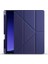 Samsung Galaxy Tab S9 Fe ile Uyumlu Kılıf Tri Folding Silikon Kalem Bölmeli Katlanabilir Standlı Pu Deri Yumuşak Kapak, Tablet Kılıfı [kalem Alanı, Akıllı Kapak, Uyku Modlu] - Lacivert 1