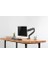 Monitör Tutucusu - Kelepçe & Gaz Basınçlı Yay - 1 Monitör - 32 Inçe Kadar - Vesa 75X75, 100X100 - Siyah 2
