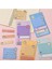 Mor Temalı 4 Renkli Not Seti • Post-It • Sticky Note 3