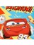 Disney Cars Fast Lisanslı Karakter BASKILI%100 Pamuk Kırlent, Çok Renkli, 45X45 cm 3