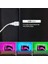 Arkası Animasyonlu Rgb Şerit LED Seti Kumandalı 3 Metre - Cata - 5V USB Girişli 3