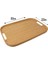 Dikdörtgen Bambu Servis Tepsisi, 2'li Set, 33X22 cm ve 40X28 cm | Dikdörtgen Bambu Tepsi 3
