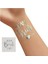 Winky Bride To Be 1 Bride 10 Team Bride Gold Renkli Gümüş Geçici Dövme Bekarlığa Veda Dövme Gümüş 3