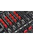 Techtools Chroma Caps Pro Pack (Red) | Chroma Caps Pro Paketi: 12X 90º Super Knobs, 5x Fader Pro, 3x Magvel Fader Pro. 5