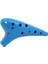 Ocarina 12 Delik Ocarina Alto C Ocarina Flüt Ocarina Sualtı Müzik Nefesli Enstrüman Mavi 1