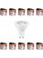 GU10 LED Ampul 4.5W 6500K Beyaz Işık – 350LM, 36° Işık Açısı, 10'lu Ekonomik Paket, Enerji Sınıfı F – 15.000 Saat Ömür 1