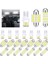 LED Araba Ampulleri, 24 Parça LED Iç Yedek Ampuller, Süper Parlak Kubbe Işık Ampulleri, Arabalar Için LED Ampuller Kiti, Araba Içleri Kubbe Harita Kapı Nezaket Plaka Işıkları (T10 31MM 42MM) 1