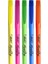 Intensity Marking Highlighter Fosforlu Kalem 5'li Blister Karışık Renkler, Floresan Su Bazlı Mürekkep 4
