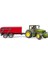 BR02057 John Deere 6920 Traktör+ Kırmızı Römork 3