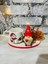 Renkli Fincan Takımı ve Noel Baba Figürlü Dekorasyon Objesi 3