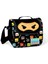 Coral High Siyah Ninja Desenli Termoslu Beslenme Çantası - Erkek Çocuk 1