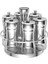Retro Döner Standlı Baharat Takımı 7 Parça-Inox 1