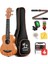 DUS-100 Soprano Ukulele Seti (Natural) 1