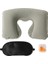 Store Seyahat Konfor Seti – Şişme Boyun Yastığı, Göz Bandı ve Kulak Tıkacı 3'lü Kit 1