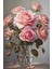 Baskılı Sayılarla Boyama Hobi Seti 40X50 Cm: Vazodaki Güller 1
