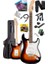 RPH-30SB Gül Klavye Strat Kasa Sss Elektro Gitar Seti 2