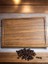 Woodart Iroko Tek Parça - Yekpare - Masif Steak Board - Oluklu Kesme Tahtası Büyük Boy 40 x 27,5 cm 5