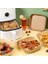 Ticaret Airfryer Pişirme Kağıdı,xl-Xxl Büyük Boy, Kare, 200 Adet Hava Fritöz Parşömen Fırın Kağıdı Tek Kullanımlık Kağıt Fırın Fritöz Pişirme Kızartma Tavası Için Uygun 20CM 4