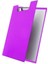Kapaklı A4 1 Adet Renkli A4 Kapaklı Sekreterlik Klipsli Metal Mekanizmalı 80 Yaprak Kapasiteli Ofis Büro Mor 1