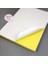 ve Laser Uyumlu Sticker Güçlü Yapışkanlı 50 Adet A4 Etiket Kağıdı Mat Yüzeyli 120GSM 4