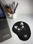 Shop - Siyah Beyaz Kedi Baskılı Bilek Destekli Mouse Pad 1